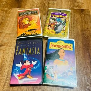 Disney VHS lot